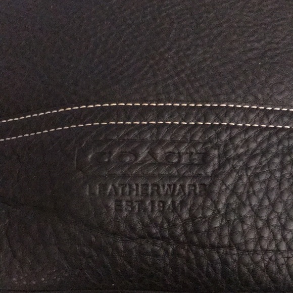 Original Coach genuine soft leather - Picture 2 of 6
